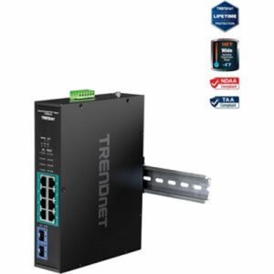 10 Port Indstrl Gig PoE Switch