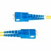 StarTech.com 2m (6.6ft) LC to SC (UPC) OS2 Single Mode Duplex Fiber Optic Cable, 9/125, 100G, Low Insertion Loss, LSZH Fiber Jumper Cord - Image 4