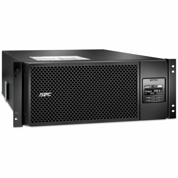 APC Smart-UPS On-Line, 6kVA/6kW, Rackmount 4U, 208V, 2x L6-20R+3x L6-30R NEMA outlets, Network Card+SmartSlot, Extended runtime, W/ rail kit - Image 6