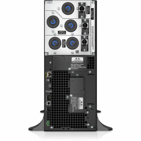 [TAA] APC Smart-UPS On-Line, 6kVA/6kW, Rack/Tower, 208V, 2x L6-20R+3x L6-30R NEMA outlets, Network Card+SmartSlot, Extended runtime, W/O rail kit, TAA - Image 3