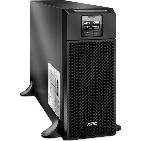 [TAA] APC Smart-UPS On-Line, 6kVA/6kW, Rack/Tower, 208V, 2x L6-20R+3x L6-30R NEMA outlets, Network Card+SmartSlot, Extended runtime, W/O rail kit, TAA - Image 4