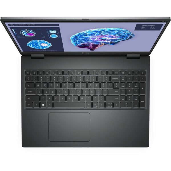 Dell Precision 7000 7680 16" Mobile Workstation - Full HD Plus - Intel Core i7 13th Gen i7-13850HX - vPro Technology - 32 GB - 512 GB SSD - English (US) Keyboard - Aluminum Titan Gray - Image 2