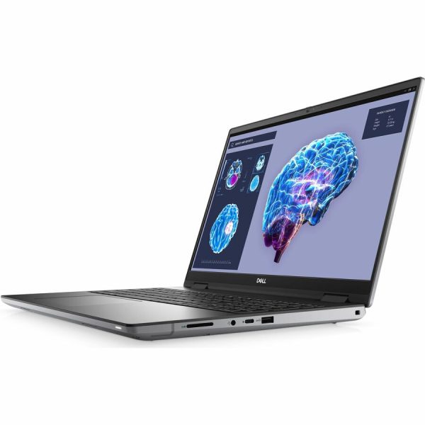 Dell Precision 7000 7680 16" Mobile Workstation - Full HD Plus - Intel Core i7 13th Gen i7-13850HX - vPro Technology - 32 GB - 512 GB SSD - English (US) Keyboard - Aluminum Titan Gray - Image 3