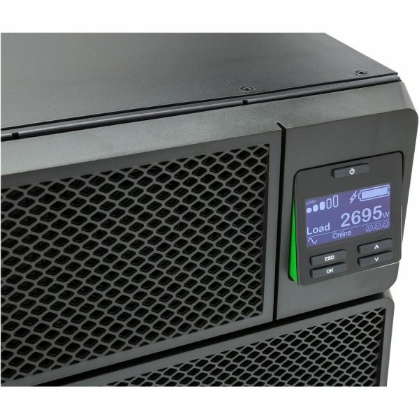 APC Smart-UPS On-Line, 8kVA/8kW, Rackmount 6U, 208V, 4x L6-20R+2x L6-30R NEMA outlets, Network Card+SmartSlot, Extended runtime, W/ rail kit - Image 2