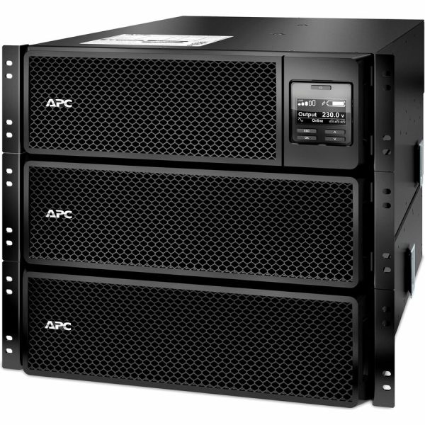 APC Smart-UPS On-Line, 8kVA/8kW, Rackmount 6U, 208V, 4x L6-20R+2x L6-30R NEMA outlets, Network Card+SmartSlot, Extended runtime, W/ rail kit - Image 4