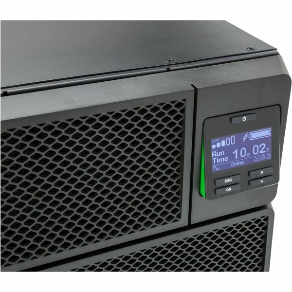 APC Smart-UPS On-Line, 8kVA/8kW, Rackmount 6U, 208V, 4x L6-20R+2x L6-30R NEMA outlets, Network Card+SmartSlot, Extended runtime, W/ rail kit - Image 5