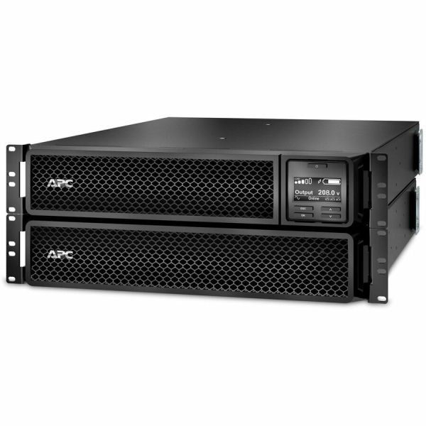 APC Smart-UPS On-Line, 3kVA, Rackmount 2U, 208V, 2x L6-20R+1x L6-30R NEMA outlets, Network Card, Extended runtime, W/ rail kit - Image 2