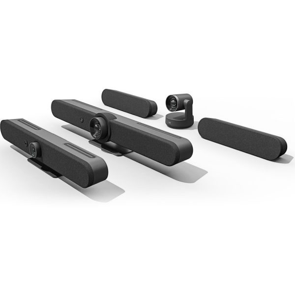 Logitech Rally Bar All-In-One Video Bar for Medium and Large Rooms, Graphite - Image 2