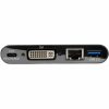 Eaton Tripp Lite Series USB-C Multiport Adapter, DVI, USB 3.x (5Gbps) Hub Port, Gbe and PD Charging, Black - Image 4