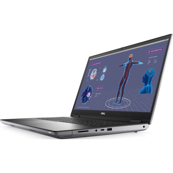 Dell Precision 7000 7780 17" Mobile Workstation - Full HD - Intel Core i9 13th Gen i9-13950HX - vPro Technology - 64 GB - 1 TB SSD - English (US) Keyboard - Aluminum Titan Gray - Image 4