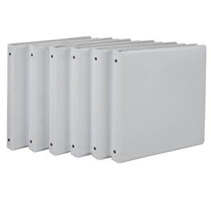 Economy View Binder .5" W 6pk