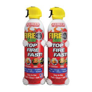 Fire Gone 2-FG-7209 Fire Suppressants with Bracket, 2 pk