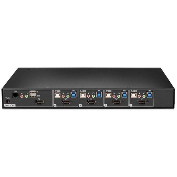 Vertiv Avocent SwitchView Desktop KVM | 4 Port | Single Head | Universal Connector | TAA Compliant - Image 3