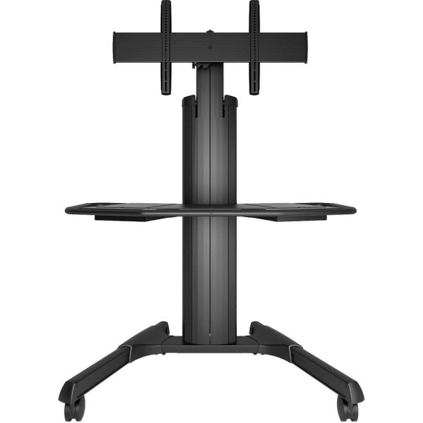 Chief Fusion Adjustable Mobile Display Cart - For Displays 42-86" - Black - Image 4