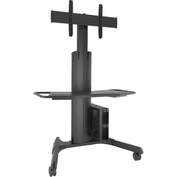 Chief Fusion Adjustable Mobile Display Cart - For Displays 42-86" - Black - Image 5