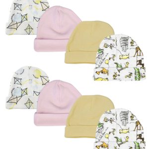 Boys Girls Caps (pack Of 8) Nc_0295