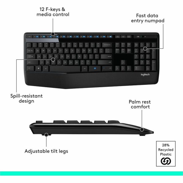 Logitech Wireless Combo MK345 - Image 6