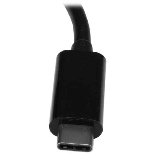 StarTech.com USB-C to Ethernet Adapter with 3-Port USB 3.0 Hub and Power Delivery - USB-C GbE Network Adapter + USB Hub w/ 3 USB-A Ports - Image 3