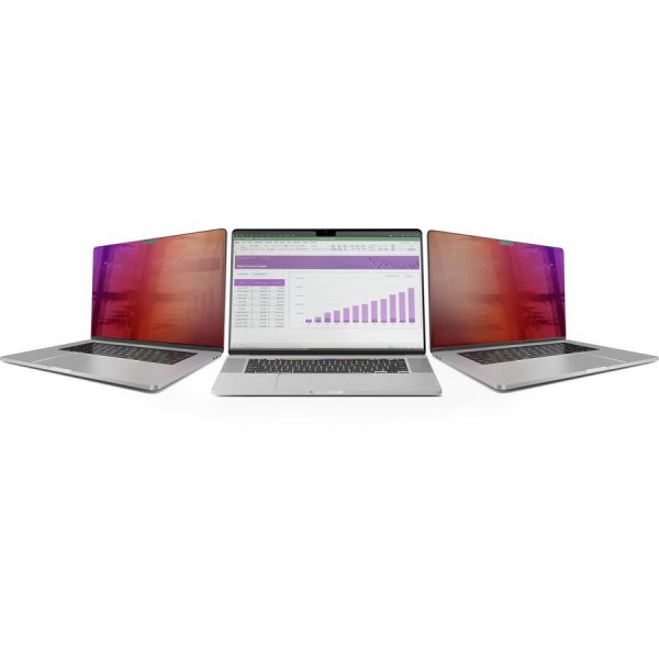 StarTech.com 14-inch MacBook Pro 21/23 Privacy Screen, Gold Filter w/Enhanced Privacy, Computer Security Filter, +/- 30 Deg. View Angle - Image 2