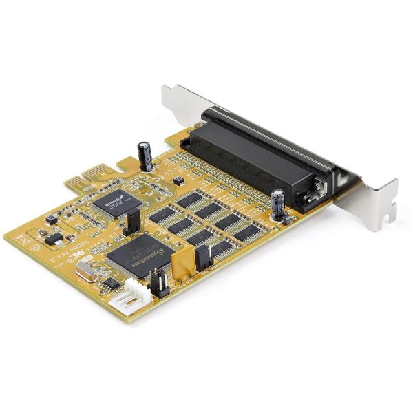 StarTech.com 8-Port PCI Express RS232 Serial Adapter Card, PCIe to DB9 RS232 Controller Card, 16C1050 UART, 15kV ESD, Windows Only, TAA - Image 9