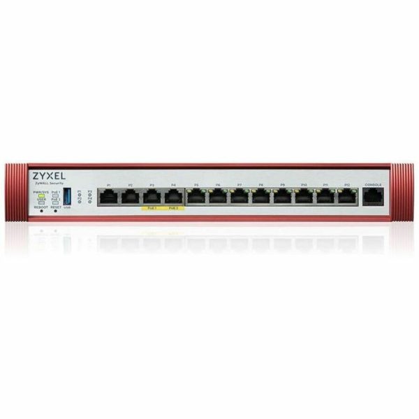 ZYXEL USGFLEX500HBUN - High Speed UTM Cyber Security and VPN Firewall | 1 YR GOLD Bundled Licenses + 1Y Nebula Pro License | 2 PoE+ 30W Ports | 4 Multi-Gig 2.5G Ports - Image 2
