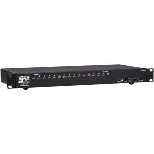 Eaton Tripp Lite Series 16-Port 4K HDMI/USB KVM Switch - 4K 60 Hz Video/Audio, USB Peripheral Sharing, 1U Rack-Mount, TAA
