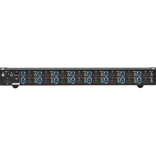 Eaton Tripp Lite Series 16-Port 4K HDMI/USB KVM Switch - 4K 60 Hz Video/Audio, USB Peripheral Sharing, 1U Rack-Mount, TAA - Image 6