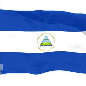 G128 Nicaragua Nicaraguan Flag | 3x5 Ft | LiteWeave Pro Series Printed 150D Polyester | Country Flag, Indoor/Outdoor, Vibrant Colors, Brass Grommets, Thicker and More Durable Than 100D 75D Polyester