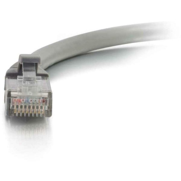 C2G 1ft Cat6 Ethernet Cable - Snagless Unshielded (UTP) - Gray - Image 2