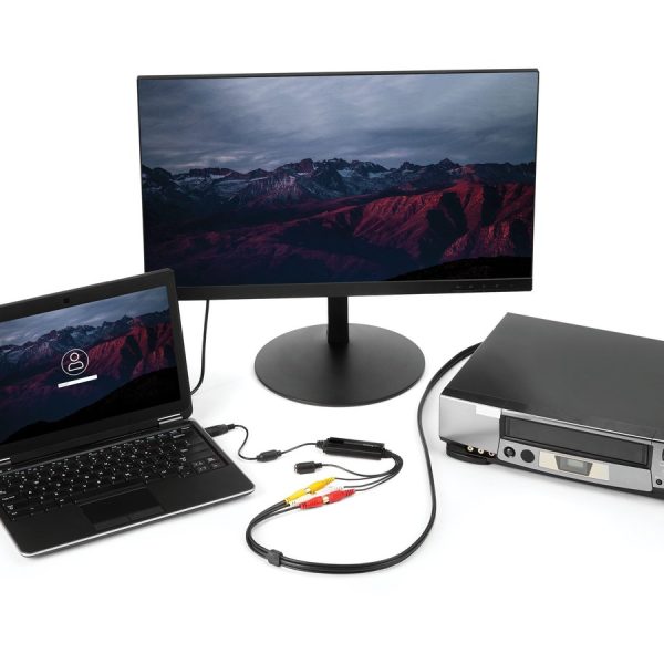 StarTech.com USB Video Capture Adapter Cable - S-Video/Composite to USB 2.0 - TWAIN Support - Analog to Digital Converter - Windows Only - Image 4