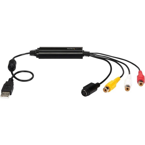 StarTech.com USB Video Capture Adapter Cable - S-Video/Composite to USB 2.0 - TWAIN Support - Analog to Digital Converter - Windows Only - Image 6