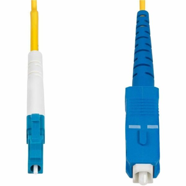 StarTech.com 5m (16.4ft) LC to SC (UPC) OS2 Single Mode Simplex Fiber Optic Cable, 9/125, 40G/100G, Low Insertion Loss, LSZH Jumper Cord - Image 7