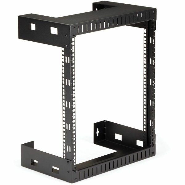StarTech.com 2-Post 12U Heavy-Duty Wall-Mount Network Rack, 19" Open Frame Server Rack for Computer Equipment, Wall Mount Data Rack~ - Image 4