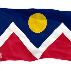 G128 Denver City Flag | 3x5 feet | Printed 150D Quality Polyester