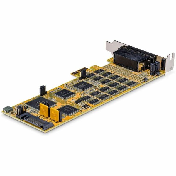 StarTech.com 16 Port PCI Express Serial Card, Low-Profile, High-Speed PCIe Serial Card with 16 DB9 RS232 Ports, TAA - Image 4