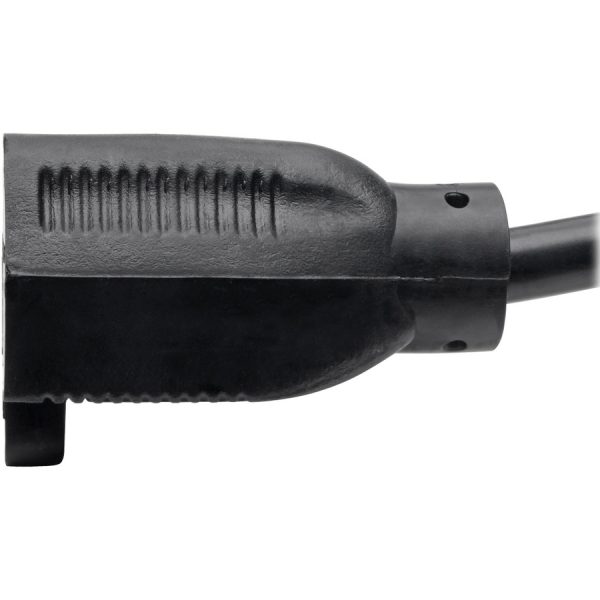 Eaton Tripp Lite Series Extension Cord Y Splitter, NEMA 5-15P to 2x NEMA 5-15R - 13A, 120V, 16 AWG, 18-in. (45.72 cm), Black - Image 4