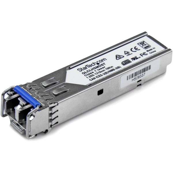 StarTech.com Cisco GLC-LH-SMD Compatible SFP Module 10 Pack - 1000BASE-LX/LH 1GbE Gigabit Ethernet Single Mode Fiber SMF Optic Transceiver - Image 2
