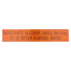 Nielsen-Massey Pure Almond Extract  - Case of 8 - 4 FZ