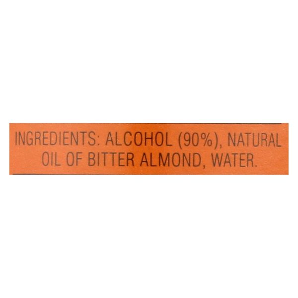 Nielsen-Massey Pure Almond Extract  - Case of 8 - 4 FZ