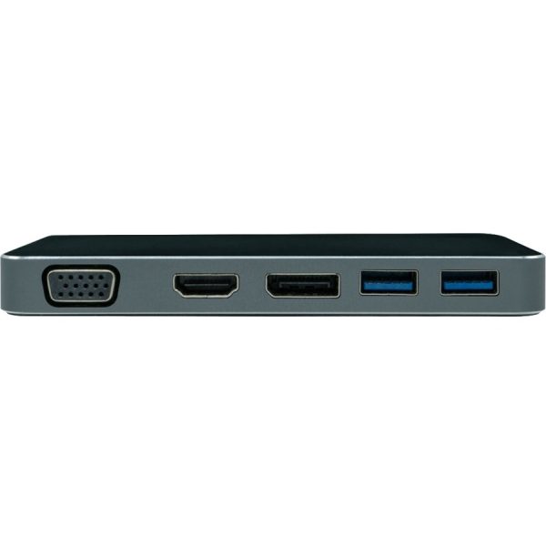 VisionTek VT200 USB-C Portable Dock - Dual Display - 100W Power Passthrough - Image 7