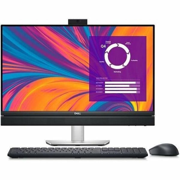 Dell OptiPlex 7000 7420 Plus All-in-One Computer - Intel Core i7 14th Gen i7-14700 - vPro Technology - 16 GB - 256 GB SSD - 23.8" Full HD - Desktop - Silver - Image 6