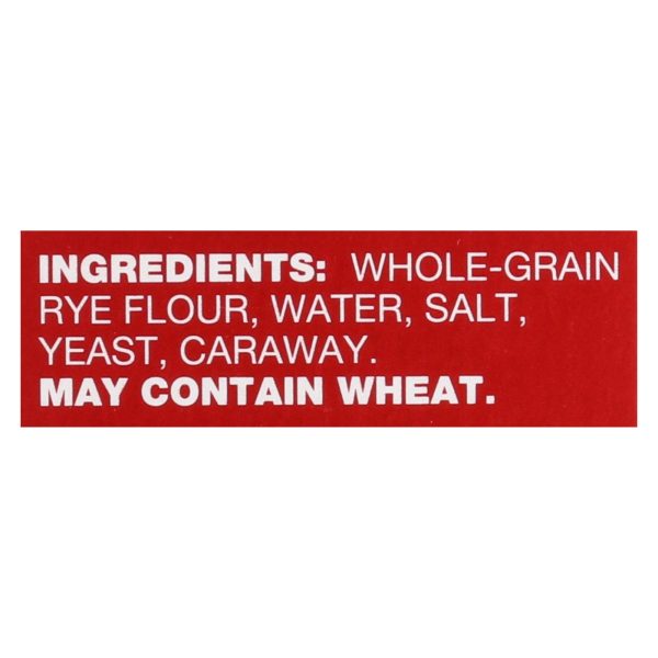 Finn Crisp Crispbread - Caraway - 7 oz - case of 9 - Image 2
