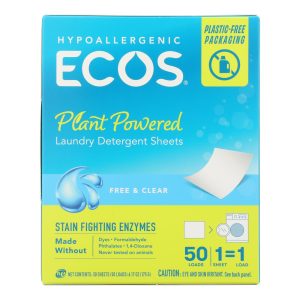 Ecosnext - Laundry Det Free & Clear - Case of 10-50 CT