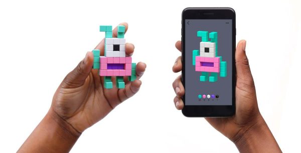 PIXIO Bright Animals - 90 Magnetic Blocks in 6 Colors + Free App - Image 5