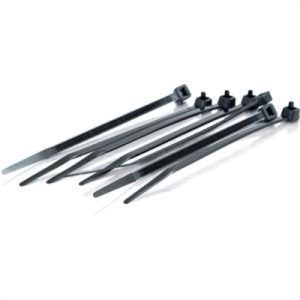 6" Cable Ties 100Pack Black
