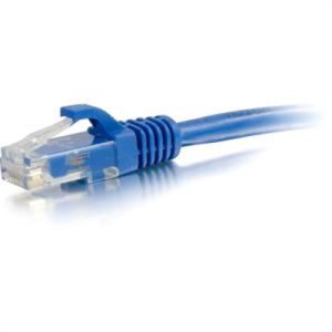 2FT CAT6A BOOTED UTP BLU