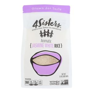 4 Sisters - Rice Xtra Lg Jasmine - Case of 6-2 LB