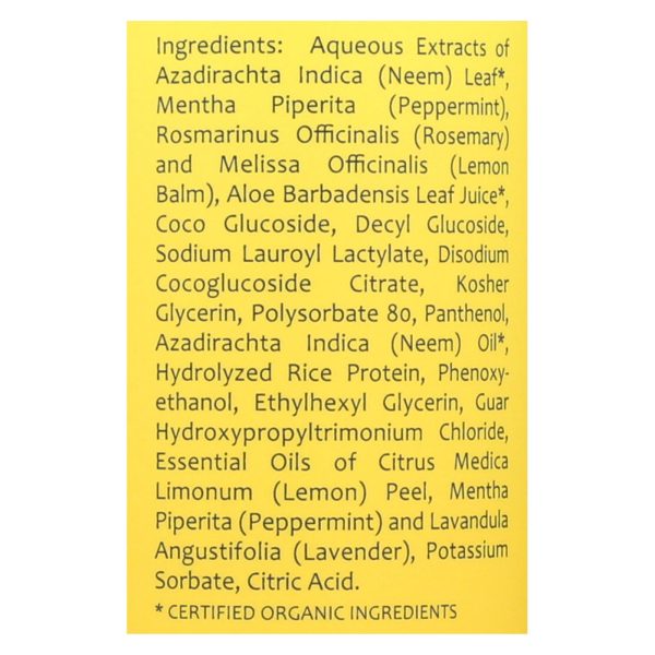 Theraneem Scalp Therapy Shampoo  - 1 Each - 12 FZ - Image 2