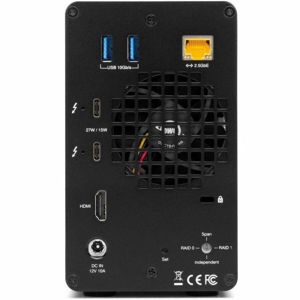OWC 8TB Gemini Thunderbolt (40Gb/s) Dock And Dual-Drive HDD RAID External Storage Solution - Image 4