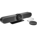 Logitech MeetUp and Expansion Mic, Video and Audio Conferencing System for Small Meeting Rooms